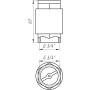 Клапан обратного хода воды SELBA 3/4