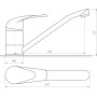 Смеситель для кухни EcoMix E-GEZ-103