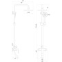 Душевая система DOMINO TORINO DS-0031