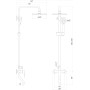 Душевая система DOMINO TORINO DS-0034