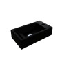 Умывальник FARO BLACK из кварцевого песка