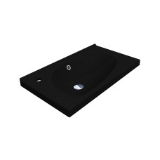 Умывальник TITANIA BLACK из кварцевого песка