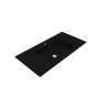 Умывальник DELLA 900 BLACK из кварцевого песка