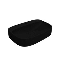 Умывальник LIFOU BLACK из кварцевого песка