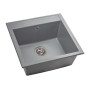 Кухонная мойка Bodrum 510 матовая серая