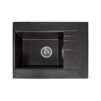 Кухонна мийка BODRUM 650 чорна