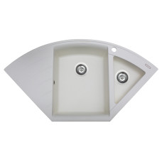 Кухонная мойка EUROPE матовая белая