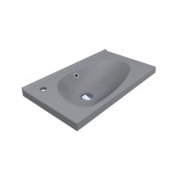 Умывальник TITANIA GRAY из кварцевого песка