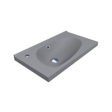 Умывальник TITANIA GRAY из кварцевого песка