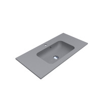 Умывальник DELLA 900 GRAY из кварцевого песка