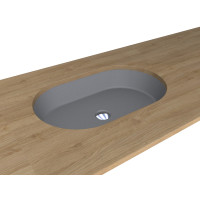 Умывальник ROME GRAY из кварцевого песка