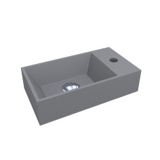 Умывальник COPPER GRAY из кварцевого песка