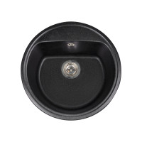 Кухонная мойка MALIBU матовая черная