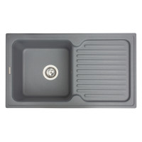 Кухонная мойка ORLEAN матовая серая