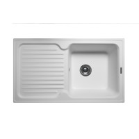 Кухонна мийка ORLEAN біла