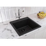 Кухонна мийка BODRUM 510 чорна