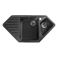 Кухонна мийка TIRION чорна