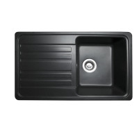Кухонна мийка VERSAL чорна