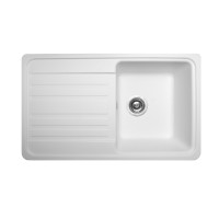 Кухонна мийка VERSAL біла