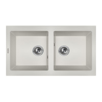 Кухонна мийка WESTEROS біла