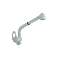 Змішувач для мийки EMMEVI LUXOR (з лійкою) BIG світлосірий AG7066