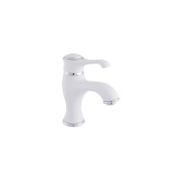 Змішувач для умивальника EMMEVI TIFFANY бел-хр BC6003