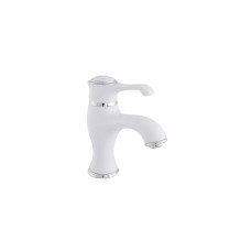 Змішувач для умивальника EMMEVI TIFFANY бел-хр BC6003