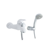 Змішувач для ванни EMMEVI LUXOR білий-хр BC7001R