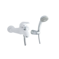 Змішувач для ванни EMMEVI LUXOR білий-хр BC7001R