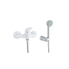 Змішувач для душа EMMEVI GIGLIO білий-хр BC8002G