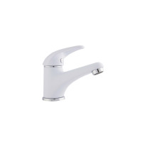 Змішувач для умивальника EMMEVI GIGLIO білий-хр BC8003GTC