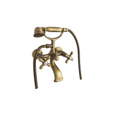 Змішувач для ванни EMMEVI DECO classic НИЗЬКА бронза BR12011с / акс