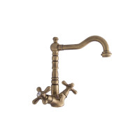Смеситель для умывальника EMMEVI DECO old бронза с/пр BR12613