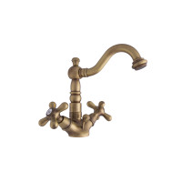 Змішувач для умивальника EMMEVI DECO old бронза с / ін BR12615