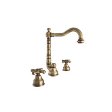 Змішувач для умивальника EMMEVI DECO old 3 відп бронза BR12643