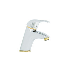 Змішувач для умивальника EMMEVI LUXOR хром-золото CO7003RTC
