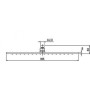 Верхній душ MIXXEN в/д 300/300mm латунь MXAN0200