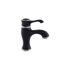 Змішувач для умивальника EMMEVI TIFFANY ЧЕРНхр NEO6003