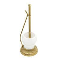 Йоржик для унітазу ALL ONDINE золото OR ON120