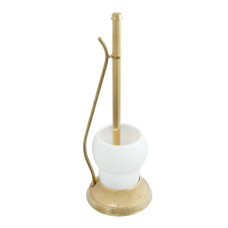 Йоржик для унітазу ALL OPAL золото OR OP120