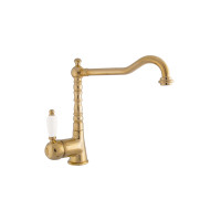 Змішувач для кухні EMMEVI LAGUNA ЗОЛОТО OR40517A кераміка