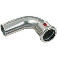 381018901 Коліно сталеве Ø18 90° ВЗ оцинковане опалення STEELPRES® RM