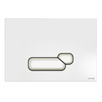 Кнопка змиву Cersanit ACTIS  білий