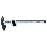 Штангенциркуль цифровий на сонячній батареї 150мм точність 0.02мм Grad 3923215