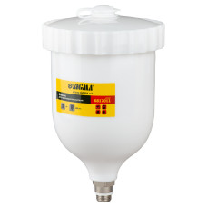 Бачок для фарборозпилювача HP верх/пластик 600мл Sigma 6817011