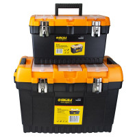 Набір скриньок для інструменту 2в1 металеві замки 413 × 212 × 244мм, 564 × 310 × 388мм 7403521