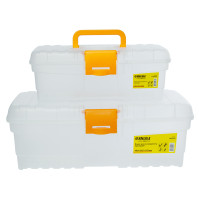 Набір ящиків прозорих для інструменту 2в1 300 × 155 × 110мм, 400 × 205 × 147мм 7404221