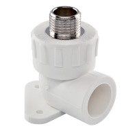 Угольник PPR настенный Ø20 х 1/2