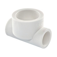 Трійник PPR редукційний 32 х 50 х 32 Tebo білий 6/60
