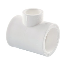 Трійник PPR редукційний 63 х 20 х 63 Tebo білий 4/48